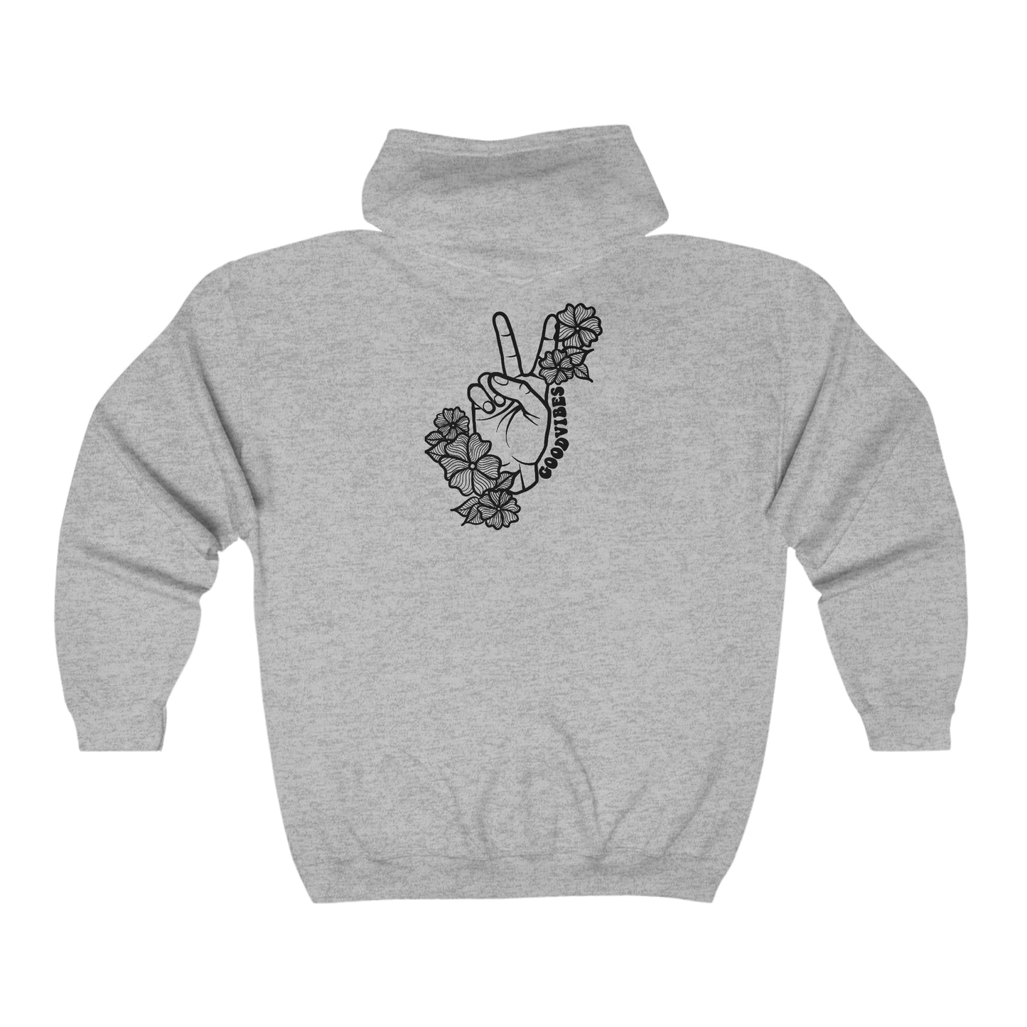 Peace Zip Up